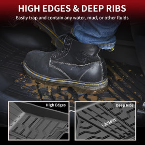 2013-2018 Dodge Ram 2500 Deep Ribs Floor Mats
