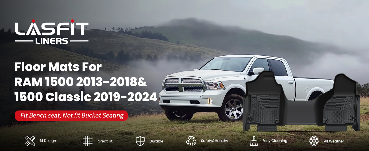 2019-2024 Ram 1500 Classic floor mats