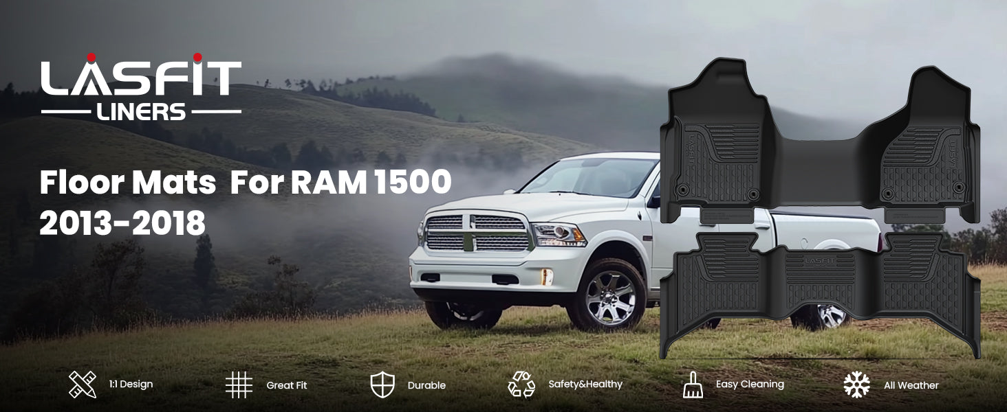 2013-2018 Ram 1500 floor mats