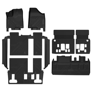 Fit for 2013-2020 Toyota Sienna Floor Mats & Cargo Mat, Fit 8 Seats