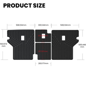 2013-2024 Toyota 4Runner seatback floor mats