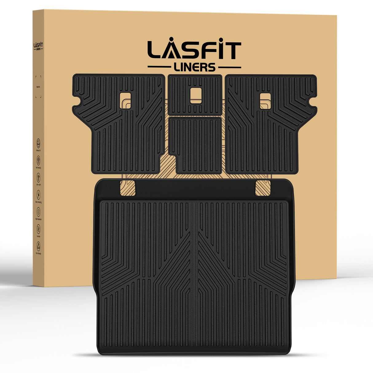  2013-2024 Toyota 4Runner Cargo Mat Package