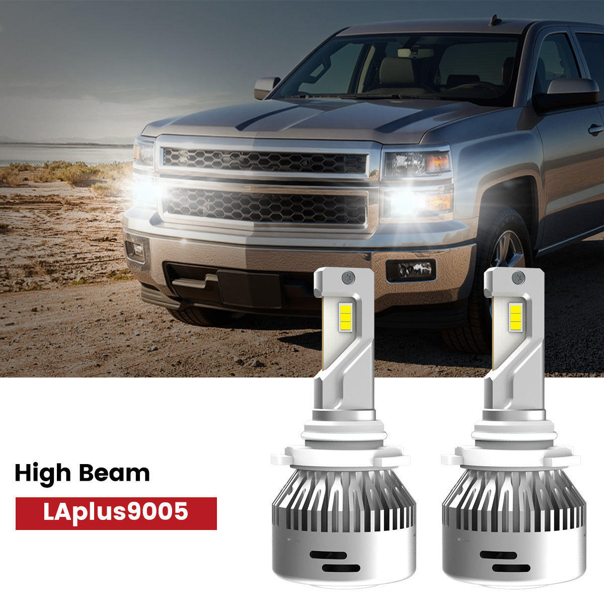 Fit for 2014-2015 Chevrolet Silverado 1500 LED Bulbs Upgrade | Tested and Verified