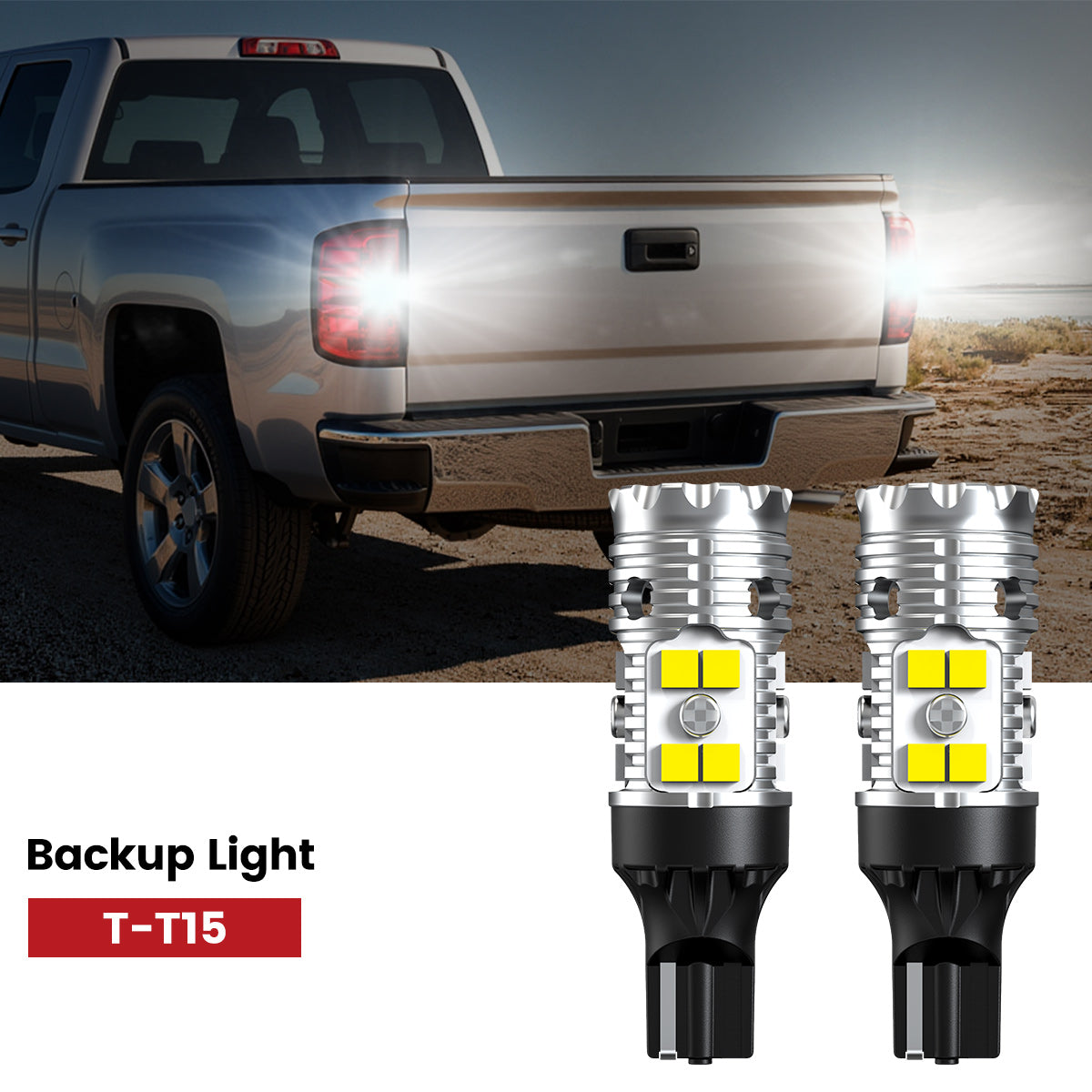 Fit for 2014-2015 Chevrolet Silverado 1500 LED Bulbs Upgrade | Tested and Verified