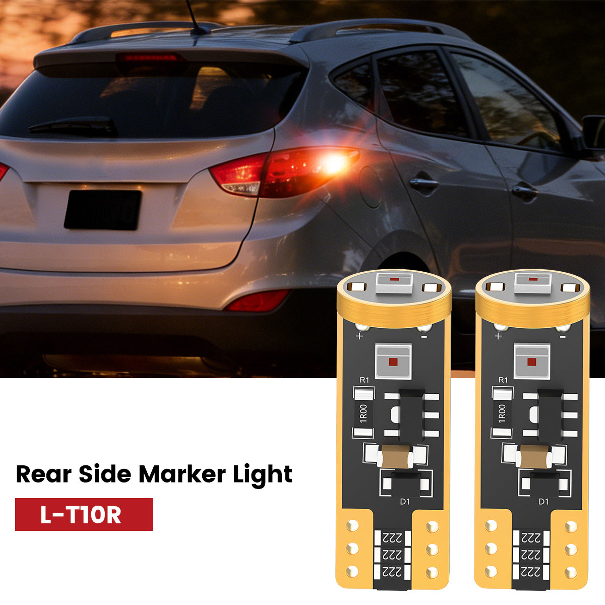 Lasfit 168 led rear side marker light fit for 2014-2015 Hyundai Tucson