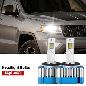 Lasfit D1 led headlight bulbs fit for 2014-2016 Jeep Grand Cherokee