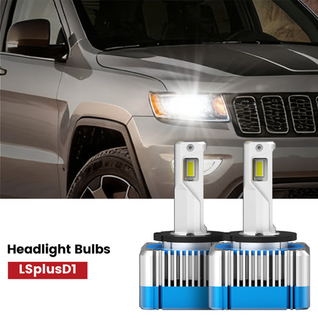 Lasfit D1 led headlight bulbs fit for 2014-2016 Jeep Grand Cherokee