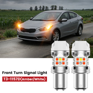 Lasfit 1157 led front turn signal light fit for 2014-2016 Kia Forte