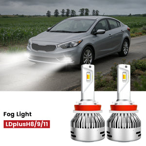 Lasfit H11 led fog light fit for 2014-2016 Kia Forte