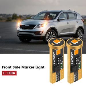 Lasfit 168 led front side marker lights fit for 2014-2016 Kia Sportage