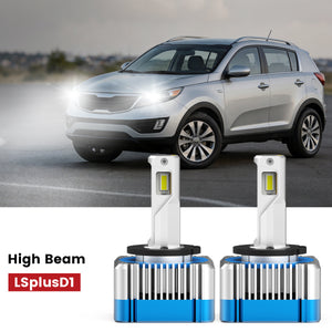Lasfit D1 led high beam bulbs fit for 2014-2016 Kia Sportage