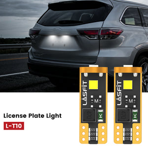 Lasfit 168 led license plate lights fit for 2014-2016 Toyota Highlander   