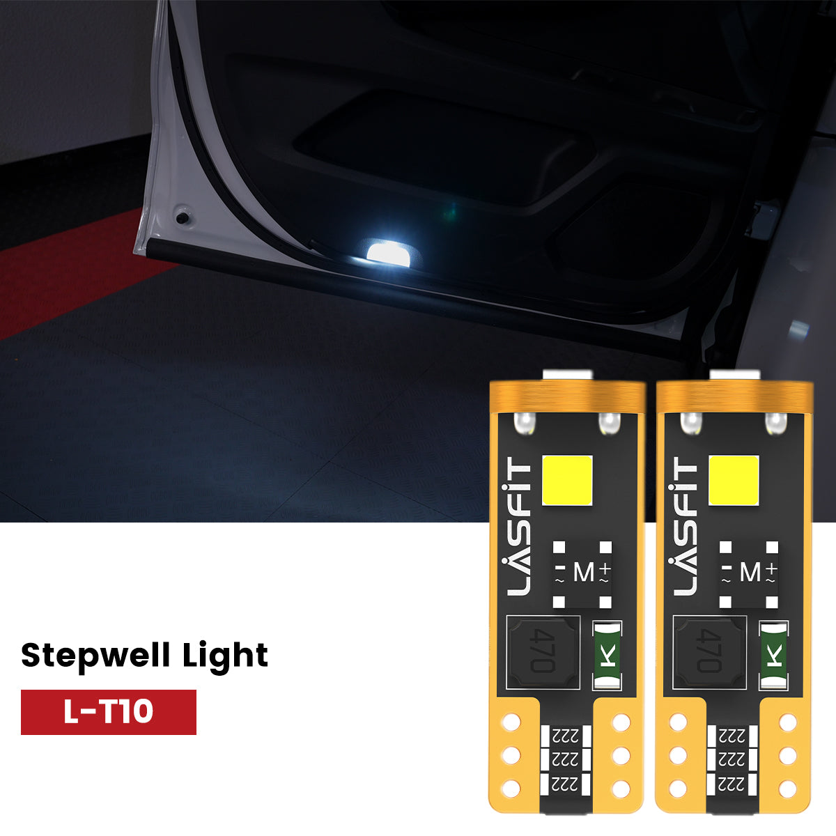 Lasfit 168 led stepwell lights fit for 2014-2016 Toyota Highlander 