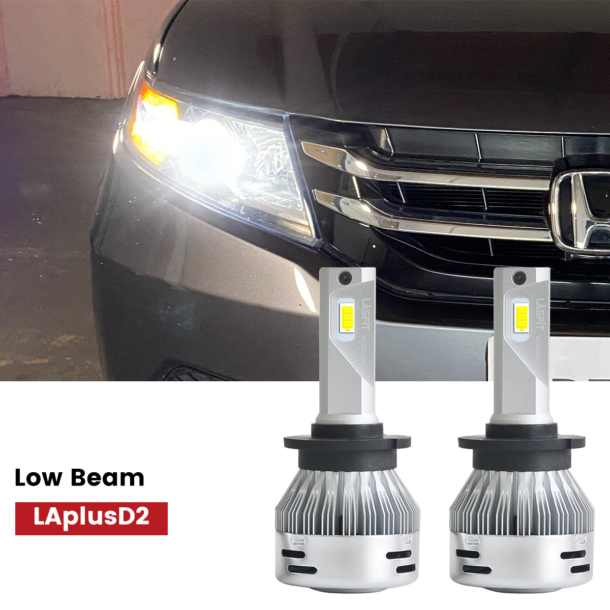 Lasfit D2 led low beam fit for 2014-2017 Honda Odyssey