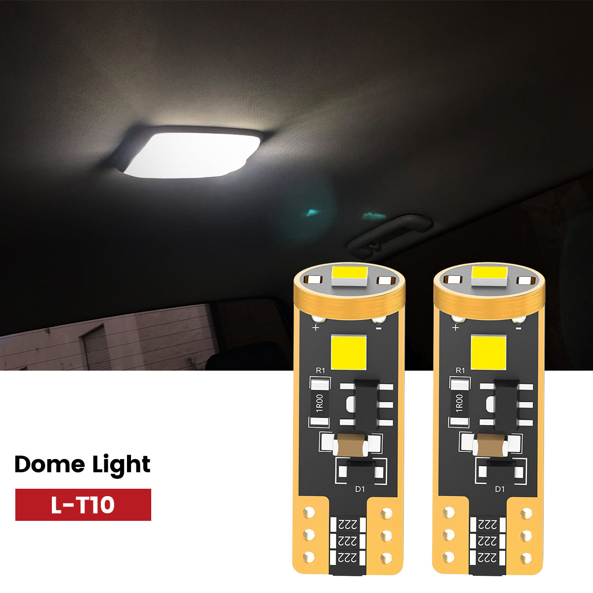 Lasfit 168 led dome light fit for 2014-2017 Toyota Tundra