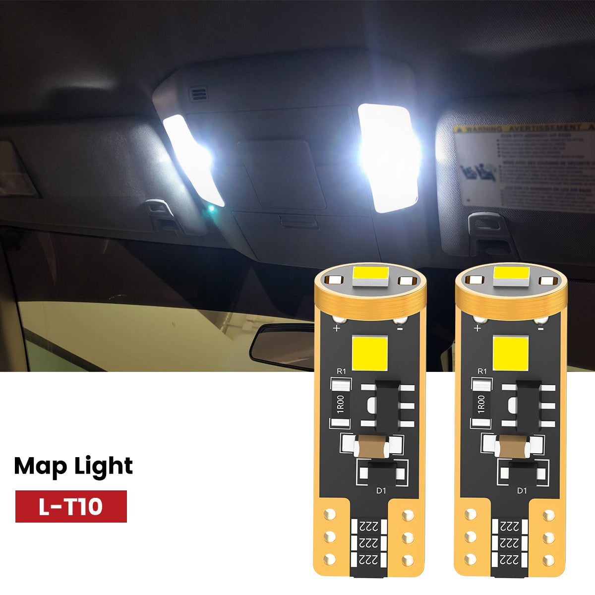 Lasfit 168 led map light fit for 2014-2017 Toyota Tundra