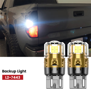 Lasfit 7443 led backup light fit for 2014-2017 Toyota Tundra