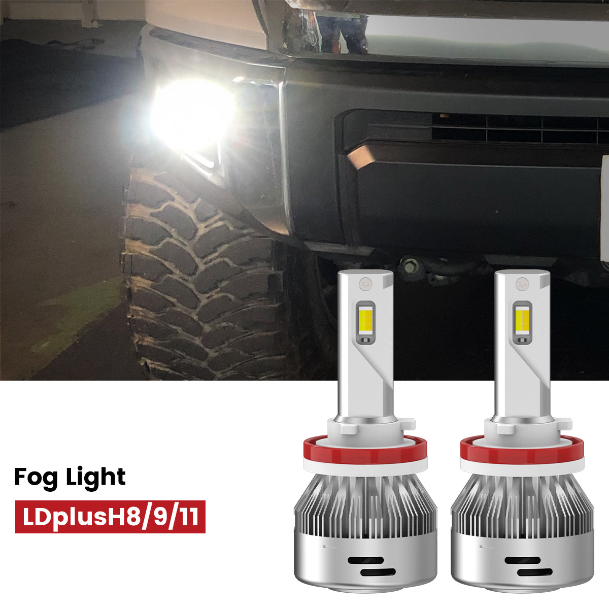 Lasfit H11 led fog light fit for 2014-2017 Toyota Tundra
