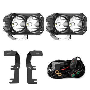 2014-2018 Chevrolet Silverado 1500 4.8 inch white spot ditch light