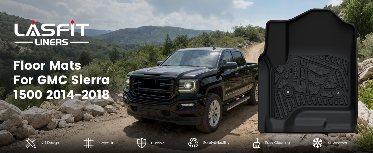 2014-2018 GMC Sierra 1500 floor mats