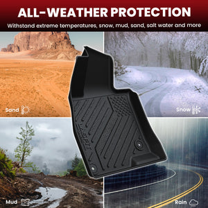 2014-2018 Mazda Mazda3 Floor Mats All Weather Protection
