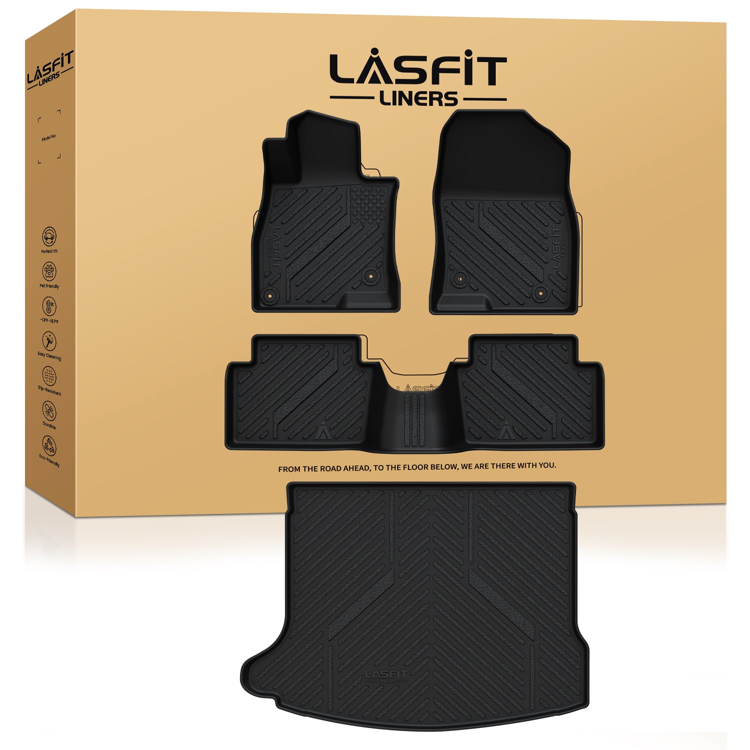 Fit for 2014-2018 Mazda Mazda3 Hatchback Floor Mats, Not Fit Sedan