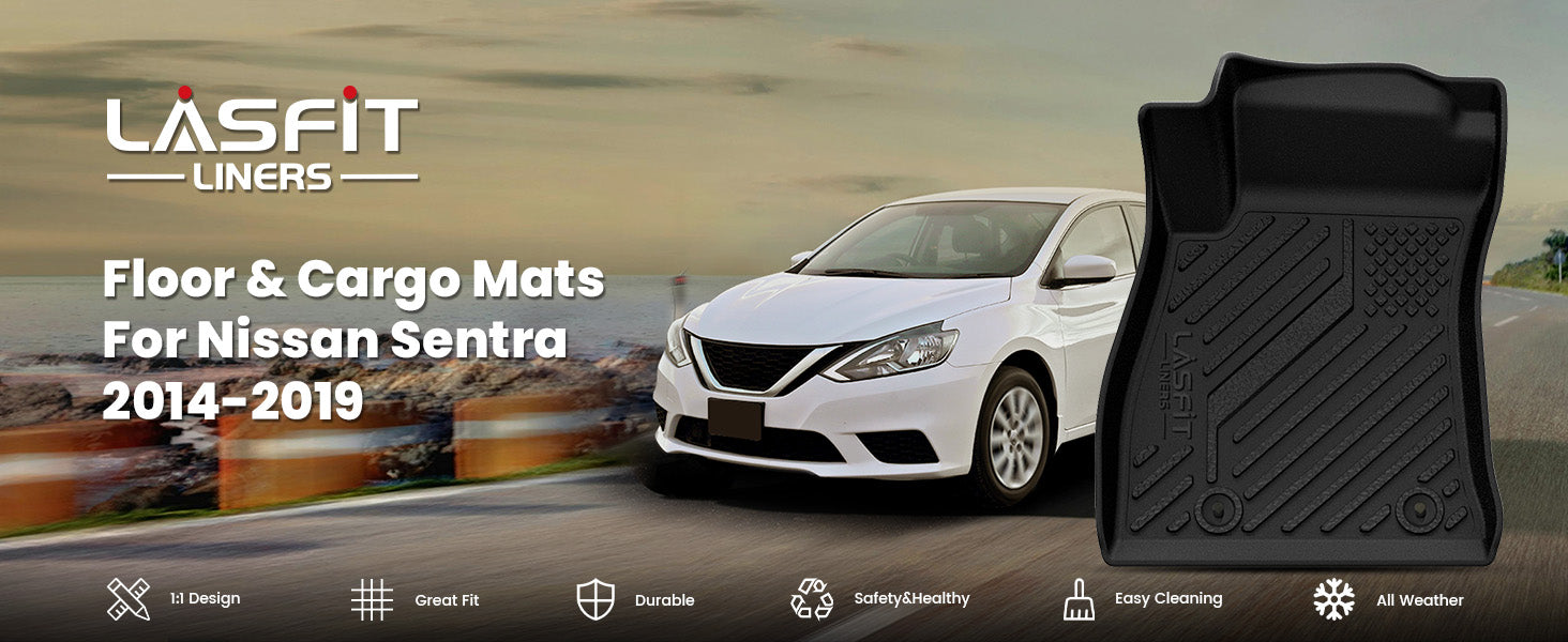 2014-2019 Nissan Sentra Floor Mats & Cargo Mat