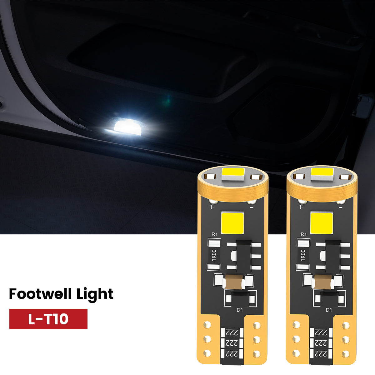 Lasfit 168 led footwell light fit for 2014-2020 Chevrolet Impala