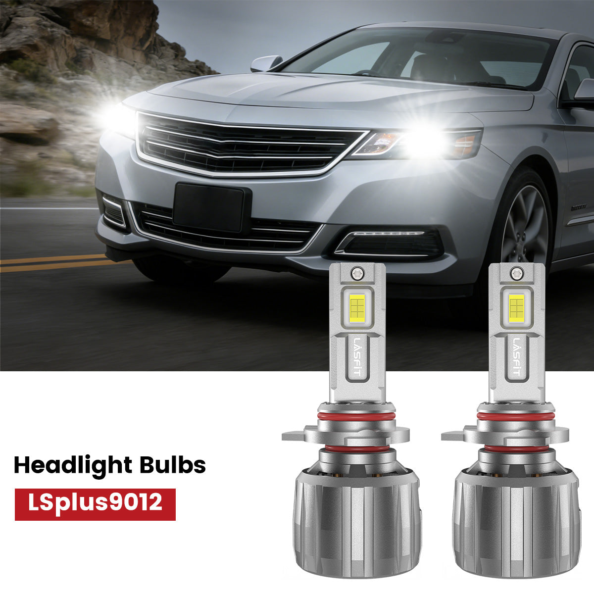 Lasfit 9012 led headlight bulbs fit for 2014-2020 Chevrolet Impala