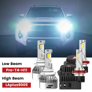 2014-2020 Toyota 4Runner H11 9005 led headlight bulbs