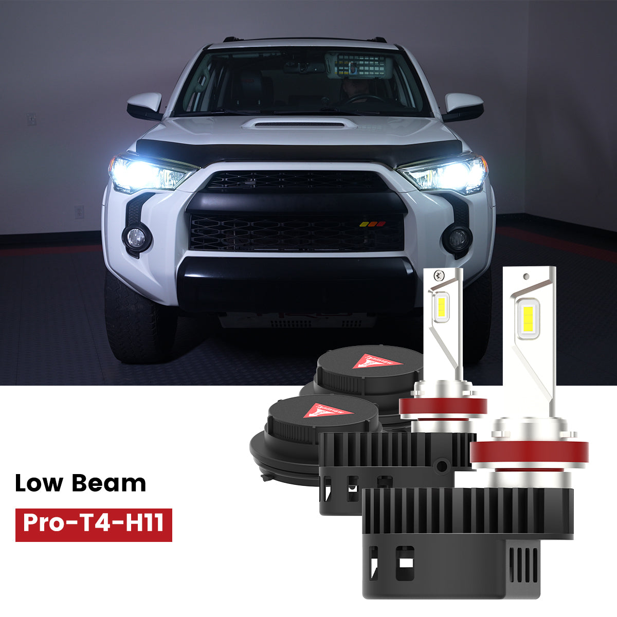 Lasfit H11 led low beam fit for 2014-2020 Toyota 4Runner
