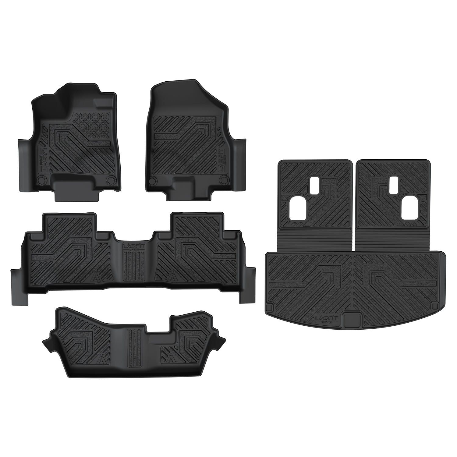 Fit for 2014-2020 Acura MDX Floor Mats & Seatback & Cargo Mat, Fit 7-s