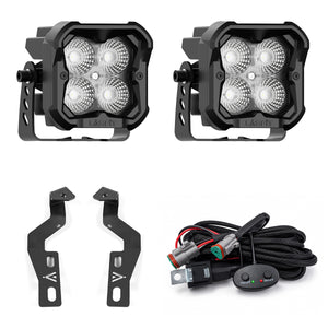 2014-2021 Toyota Tundra 1500 3 inch white flood ditch light
