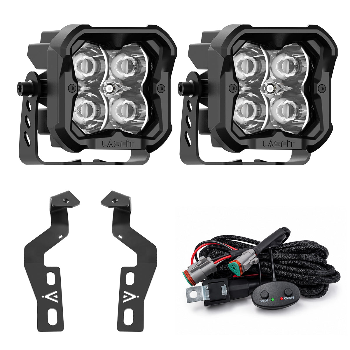 2014-2021 Toyota Tundra 1500 3 inch white spot ditch light