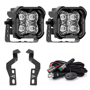 2014-2021 Toyota Tundra 1500 3 inch white spot ditch light
