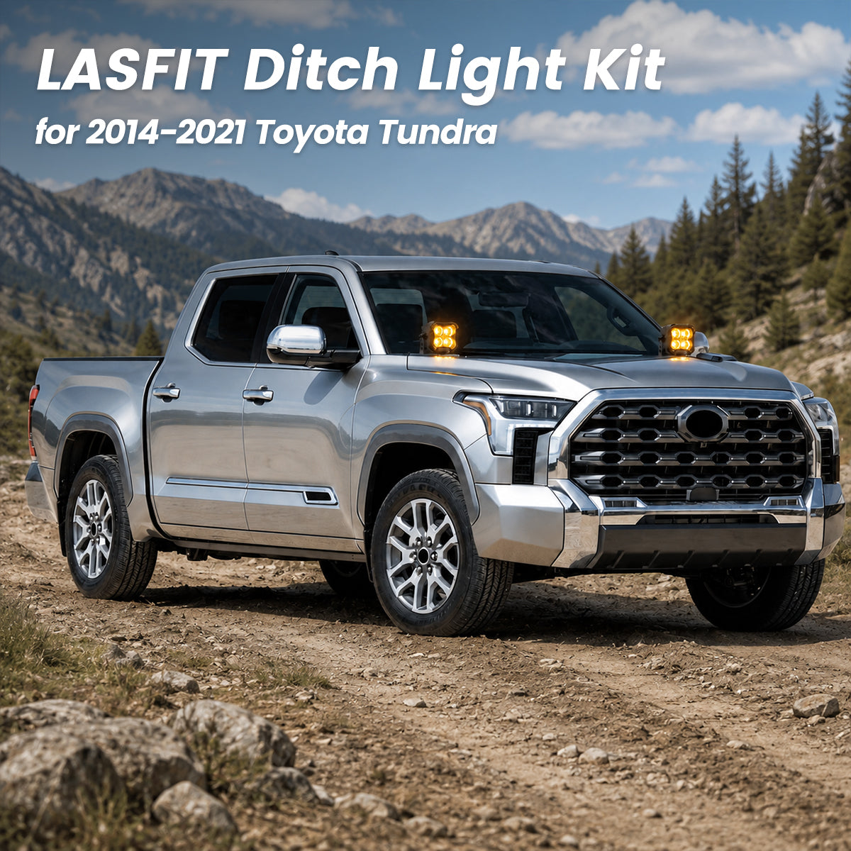 2014-2021 Toyota Tundra 1500 ditch light kit