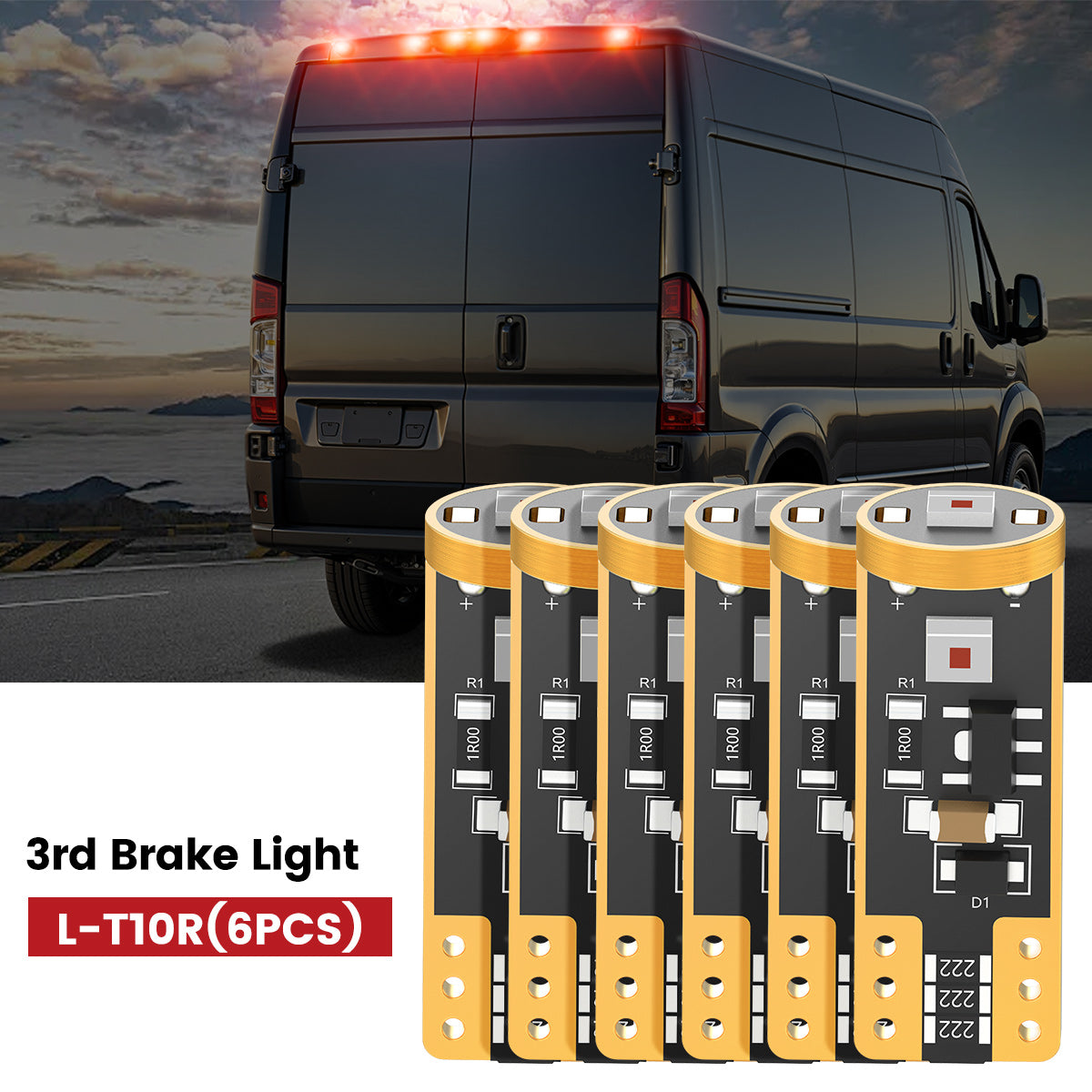 Lasfit 168 led 3rd brake light fit for 2014-2022 Ram ProMaster 1500/2500/3500