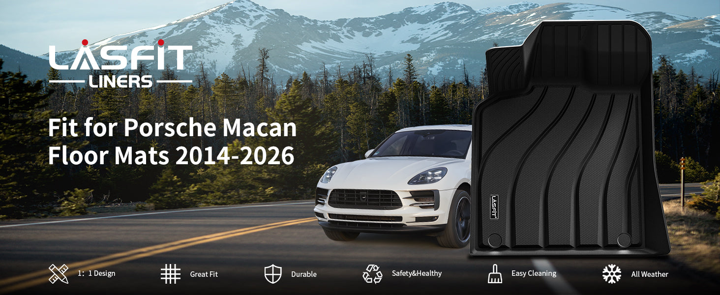 2014-2026 Porsche Macan Custom Floor Mats