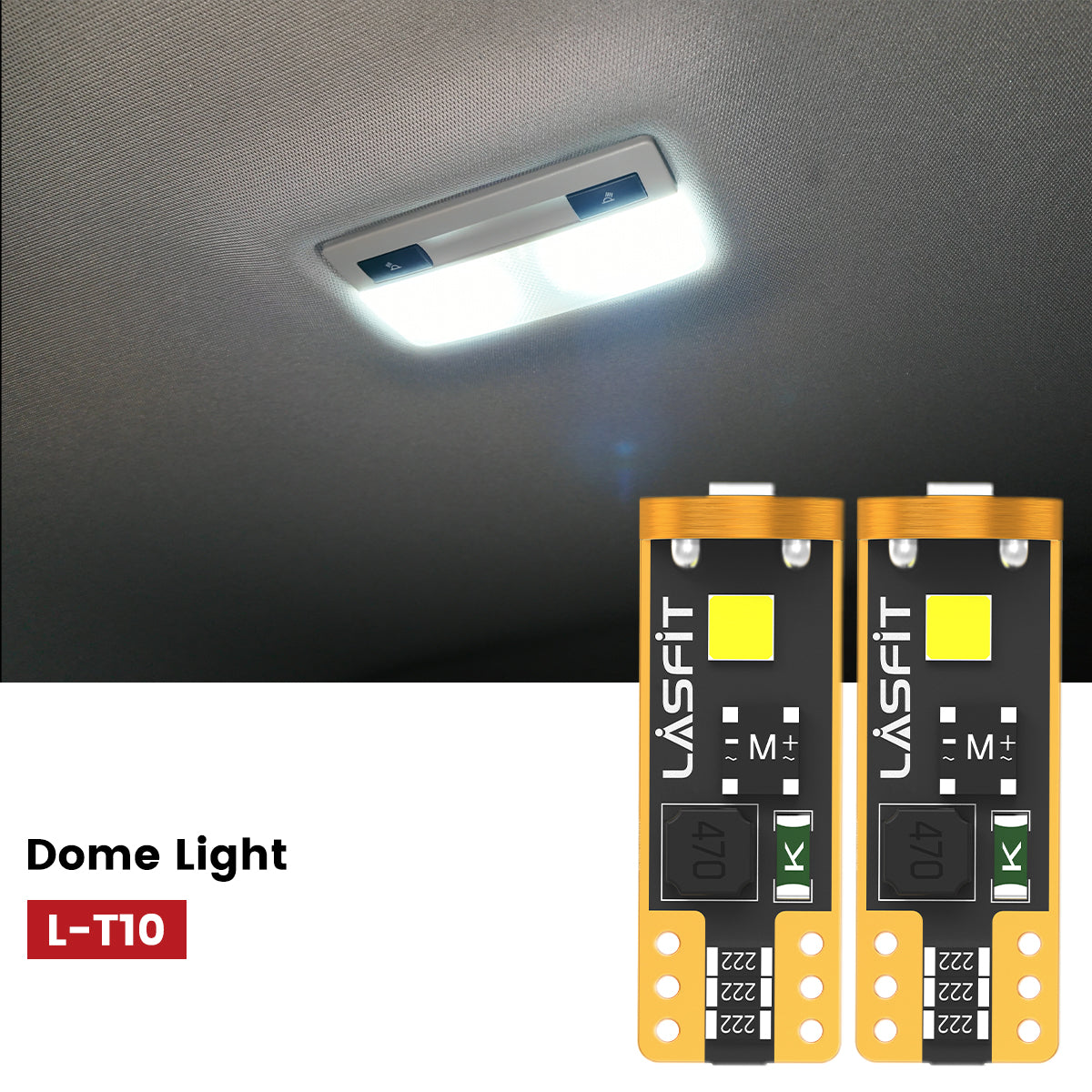 Lasfit 168 led dome lights fit for 2015-2016 Honda CR-V 