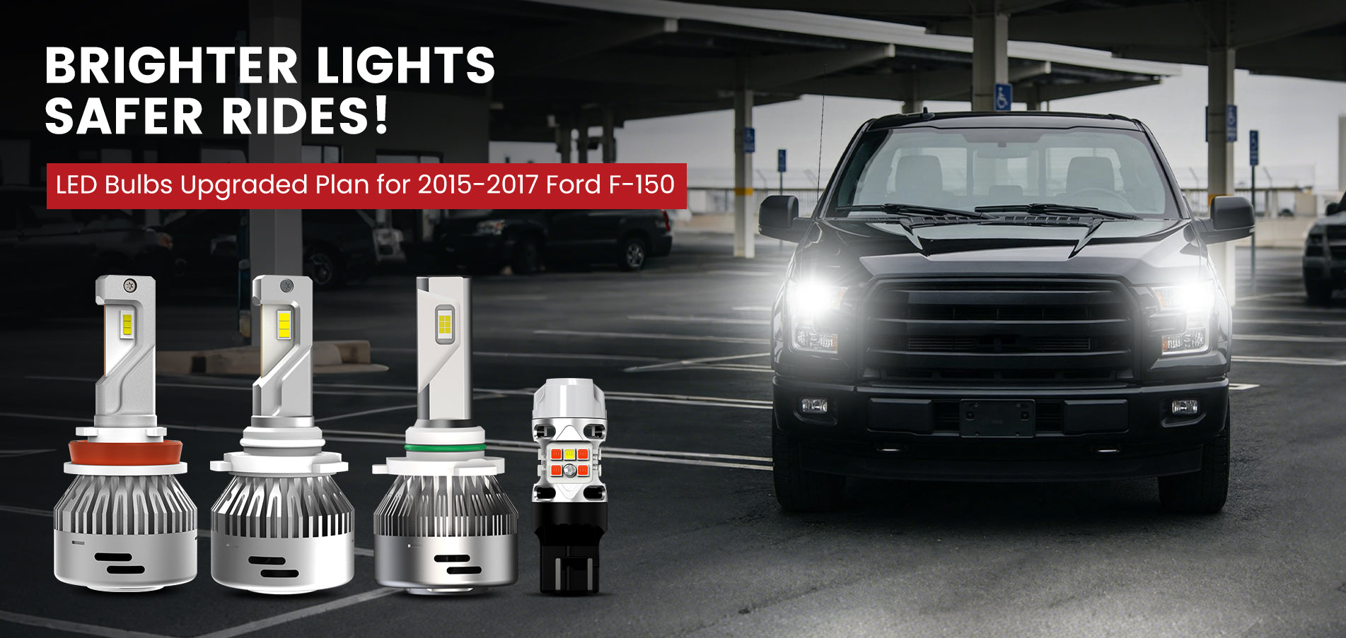 Lasfit LED Bulbs for 2015-2017 Ford F-150