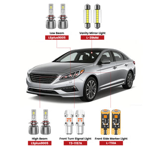 Lasfit led bulbs for 2015-2017 Hyundai Sonata