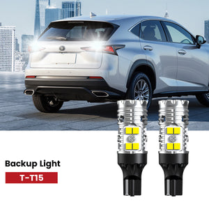 Lasfit 194 led backup lights fit for 2015-2017 Lexus NX