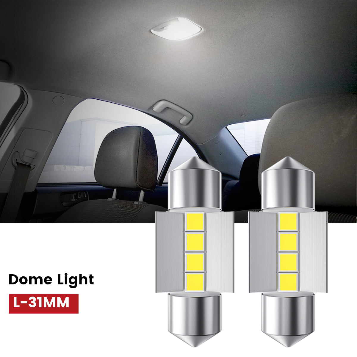 Lasfit 31MM led map light fit for 2015-2017 Subaru Outback