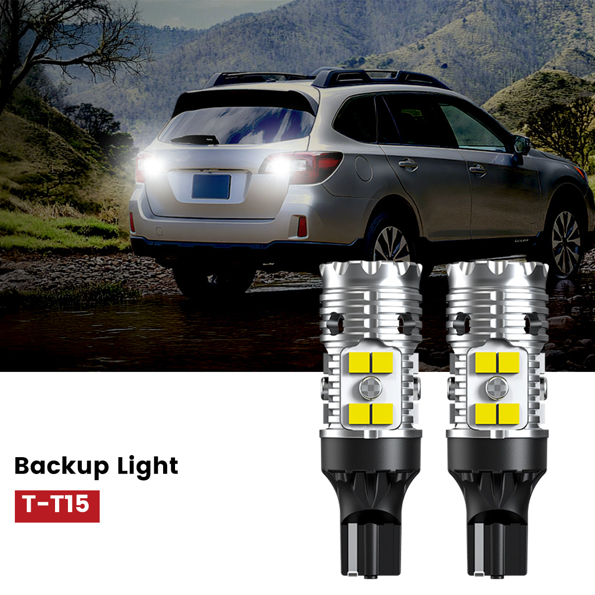 Lasfit 921 led backup light fit for 2015-2017 Subaru Outback