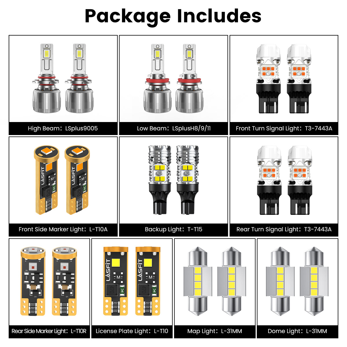 2015-2017 Subaru Outback LED Bulbs | Lasfit