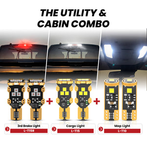 Fit for 2015-2017 Ford F-150 LED Bulbs | Full Exterior & Interior LED Upgrade