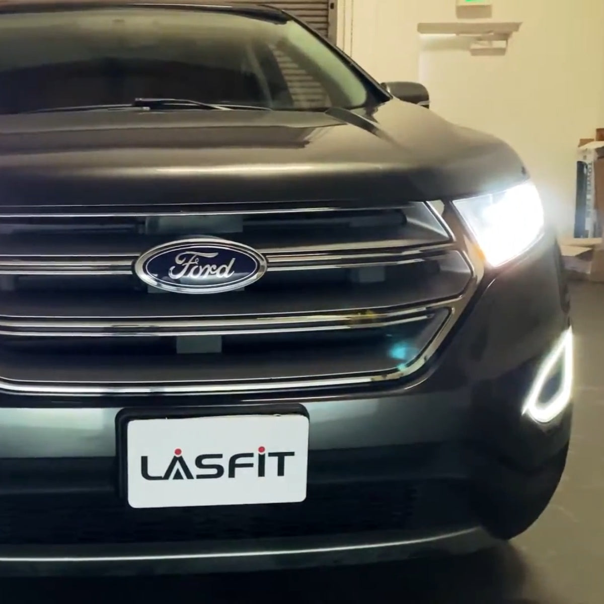 lasfit led headlight bulbs for 2015-2018 Ford Edge 01