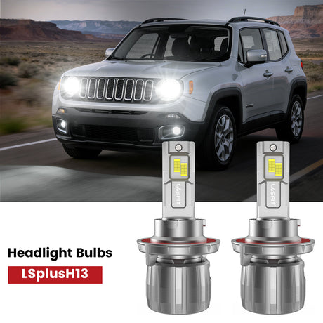Lasfit H13 led headlights fit for 2015-2018 Jeep Renegade