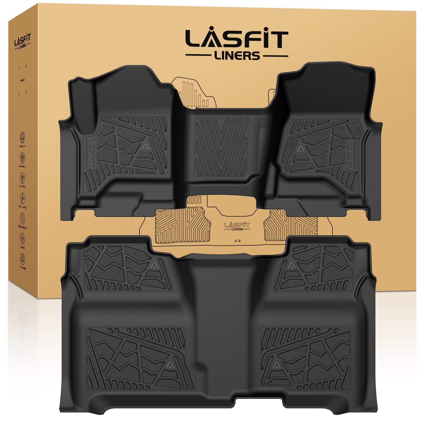 Chevrolet Silverado 2500HD 3500HD Floor Mats - Custom Fit, All