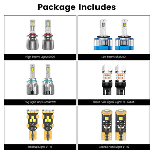 Lasfit combo package led bulbs for 2015-2020 Chevrolet Suburban LTZ/Premier 